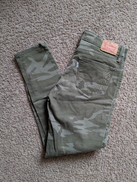 Levi's Denim - Levi's 711 Skinny Camo Jeans
